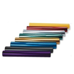 Blazer Athletic Multicolored Aluminum or Yellow Plastic Relay Batons with Rolled Edges