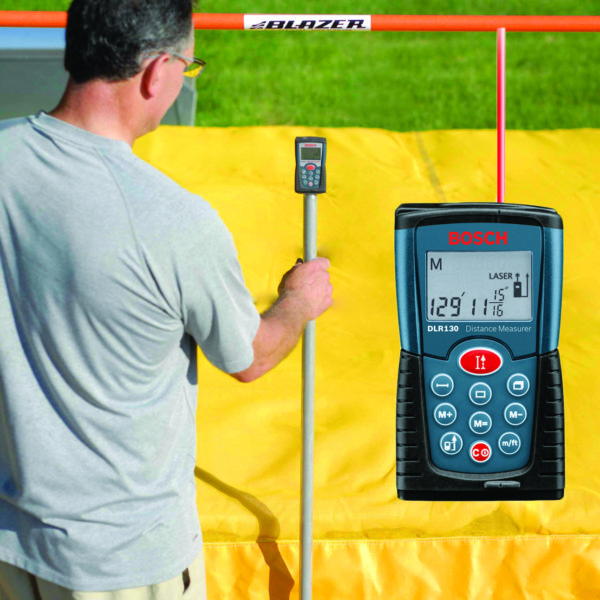 Laser Measuring Staff for Pole Vault and High Jump Blazer Athletic